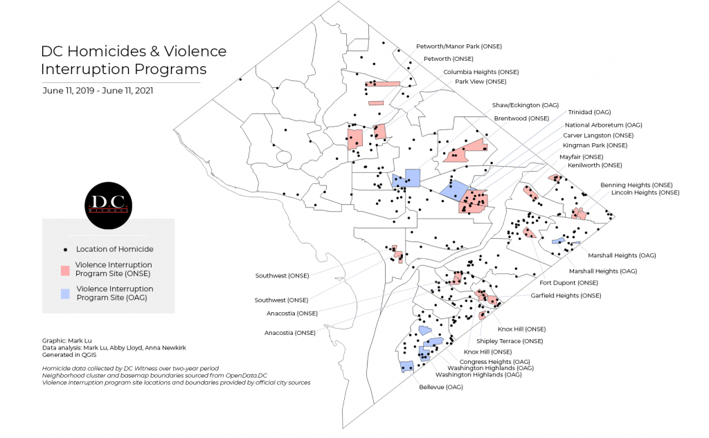 Infographic A Closer Look at DC Homicides and Violence Interruption